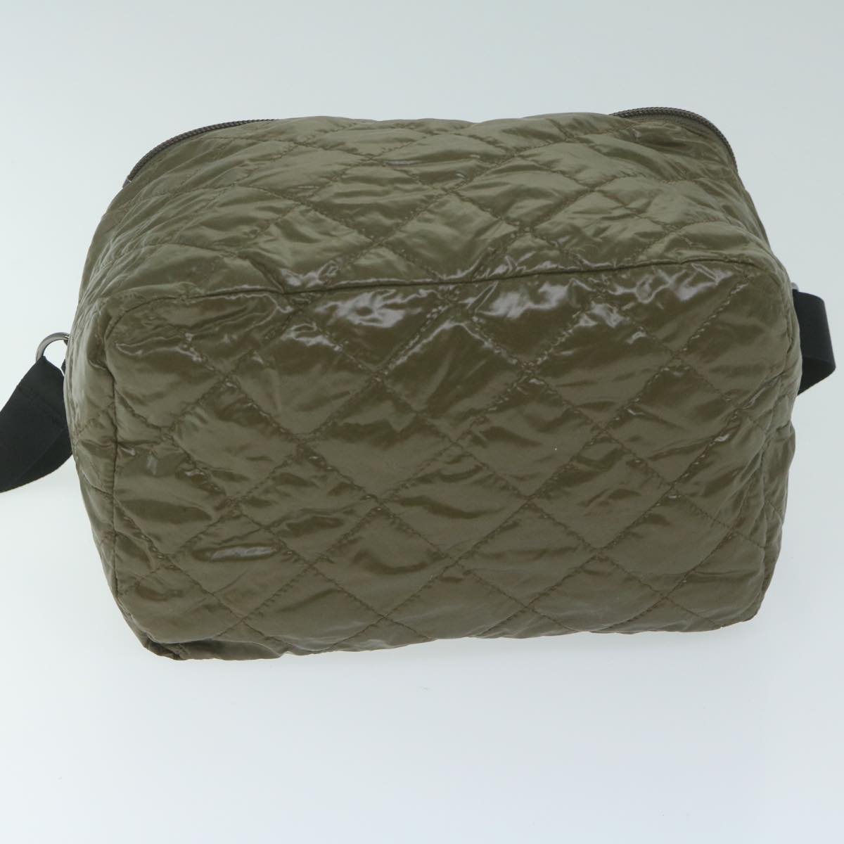 BURBERRY Waist bag Nylon Khaki Auth ti1479