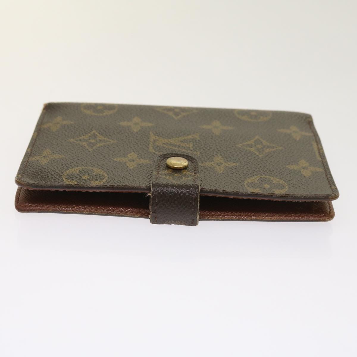 LOUIS VUITTON Monogram Agenda PM Day Planner Cover R20005 LV Auth ti1515