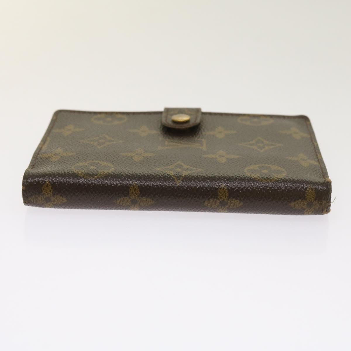 LOUIS VUITTON Monogram Agenda PM Day Planner Cover R20005 LV Auth ti1515