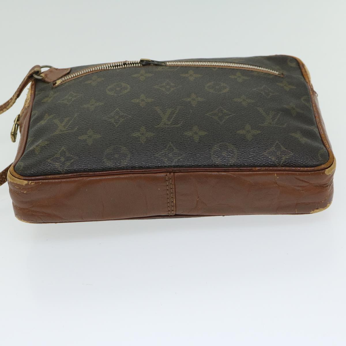 LOUIS VUITTON Monogram Pochette Sports Clutch Bag No.183 LV Auth ti1567