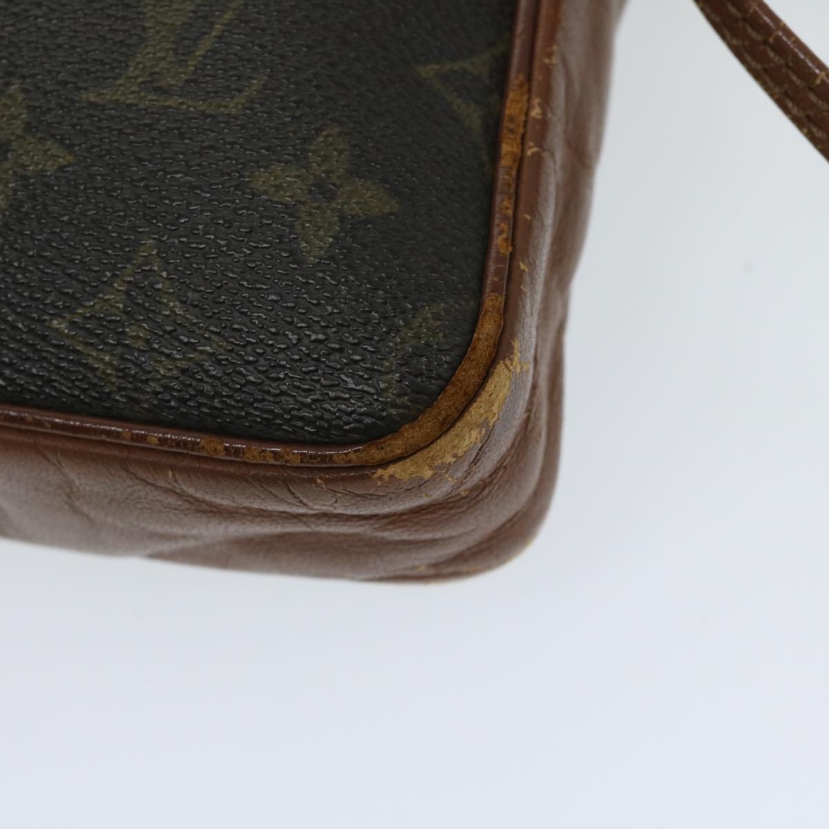 LOUIS VUITTON Monogram Pochette Sports Clutch Bag No.183 LV Auth ti1567