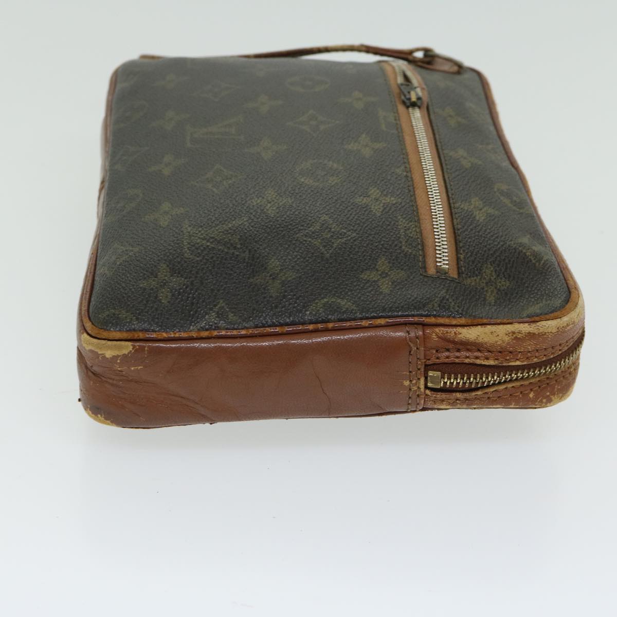 LOUIS VUITTON Monogram Pochette Sports Clutch Bag No.183 LV Auth ti1567