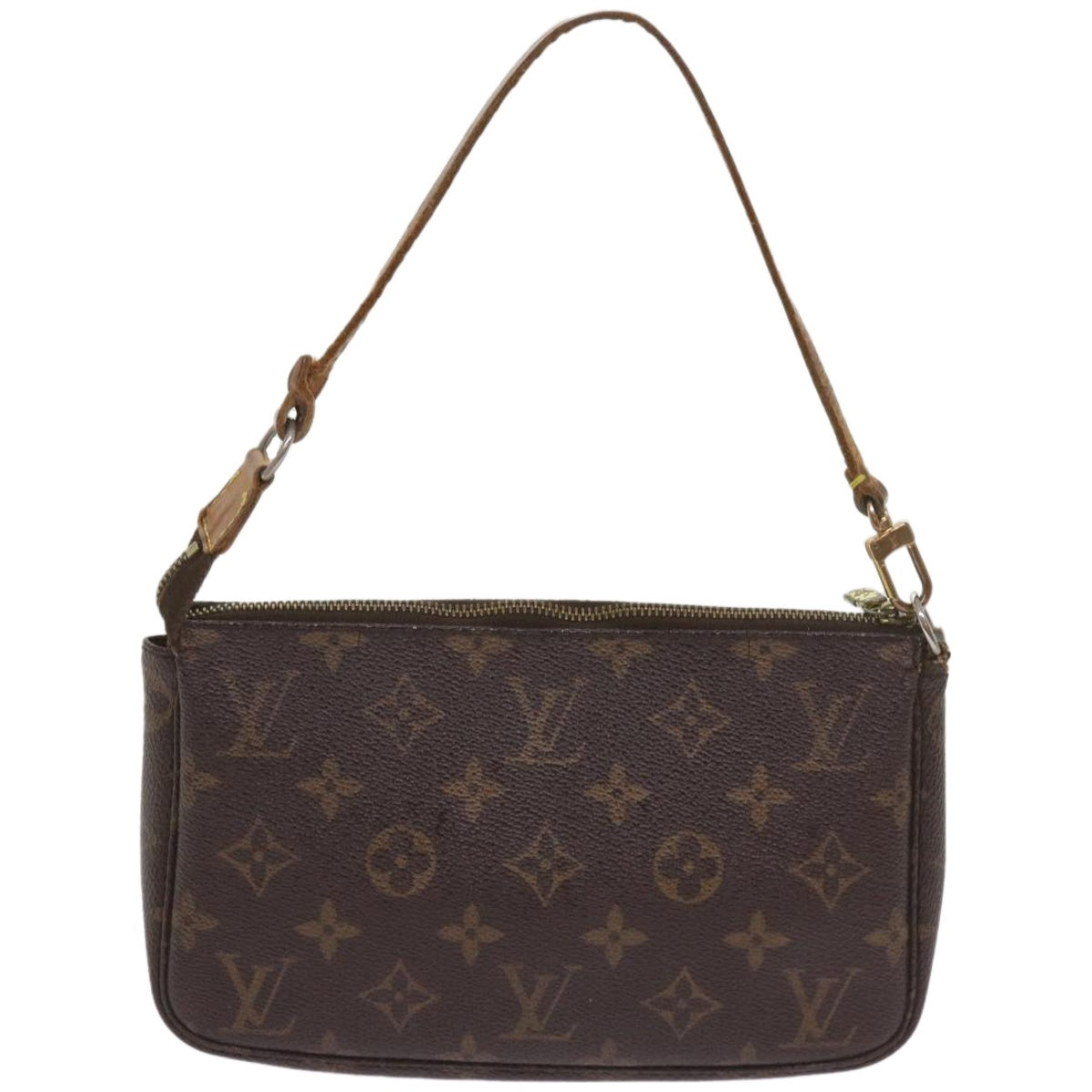 LOUIS VUITTON Monogram Pochette Accessoires Pouch M51980 LV Auth ti1570