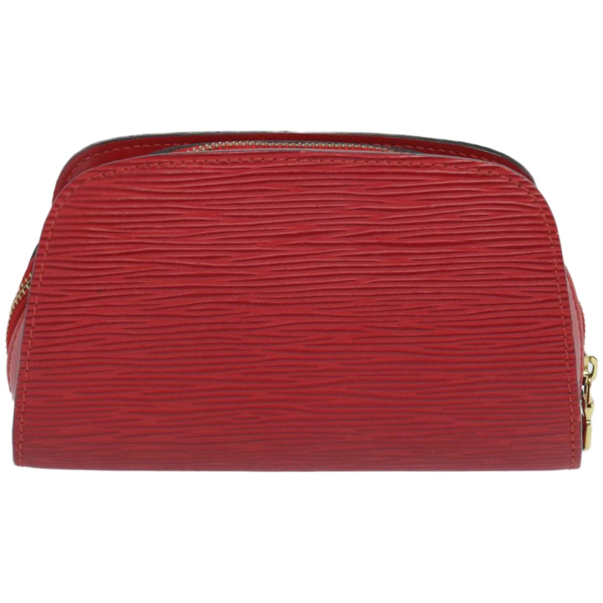 LOUIS VUITTON Epi Dauphine PM Pouch Red M48447 LV Auth ti1571