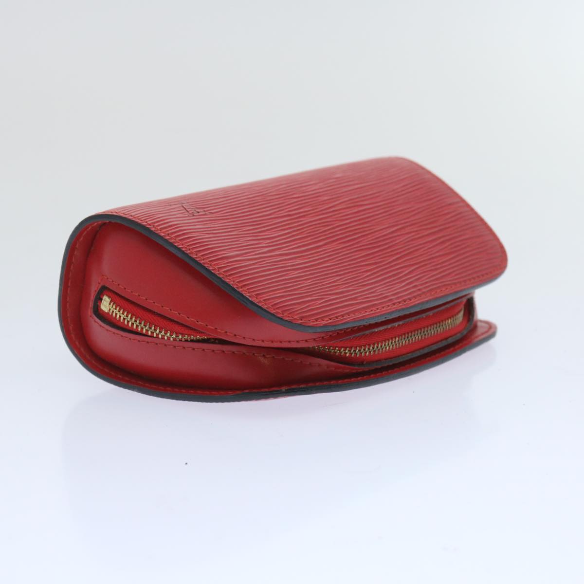 LOUIS VUITTON Epi Dauphine PM Pouch Red M48447 LV Auth ti1571