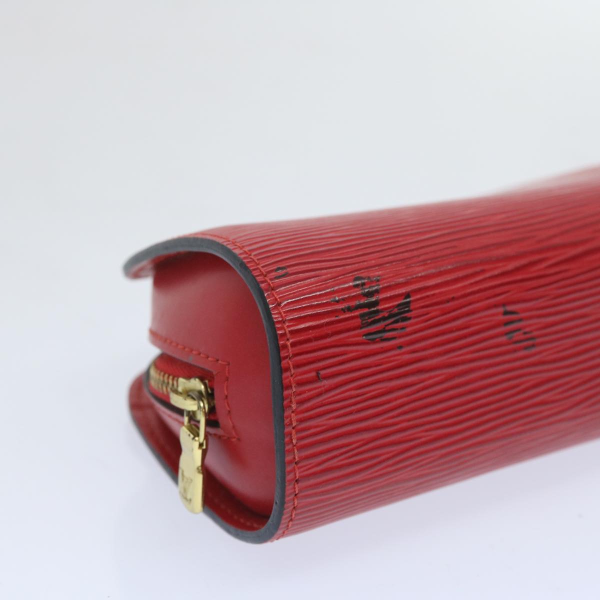 LOUIS VUITTON Epi Dauphine PM Pouch Red M48447 LV Auth ti1571