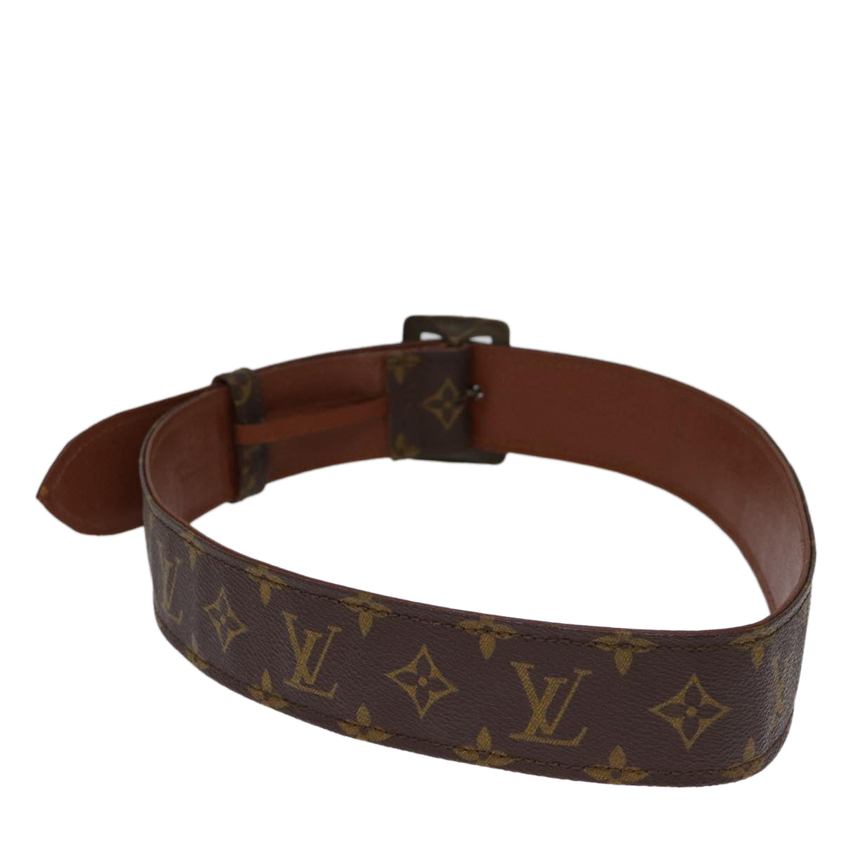 LOUIS VUITTON Monogram Ceinture Belt Old model  LV Auth ti1660