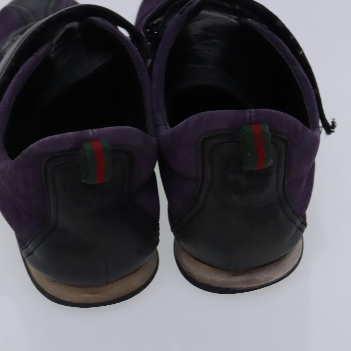 Christian Dior Gucci Shoes Suede Leather 3Set Purple Pink Auth ti2127