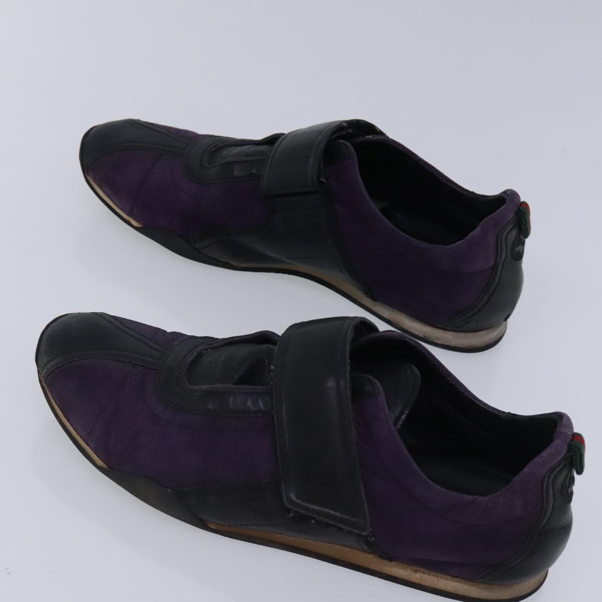 Christian Dior Gucci Shoes Suede Leather 3Set Purple Pink Auth ti2127