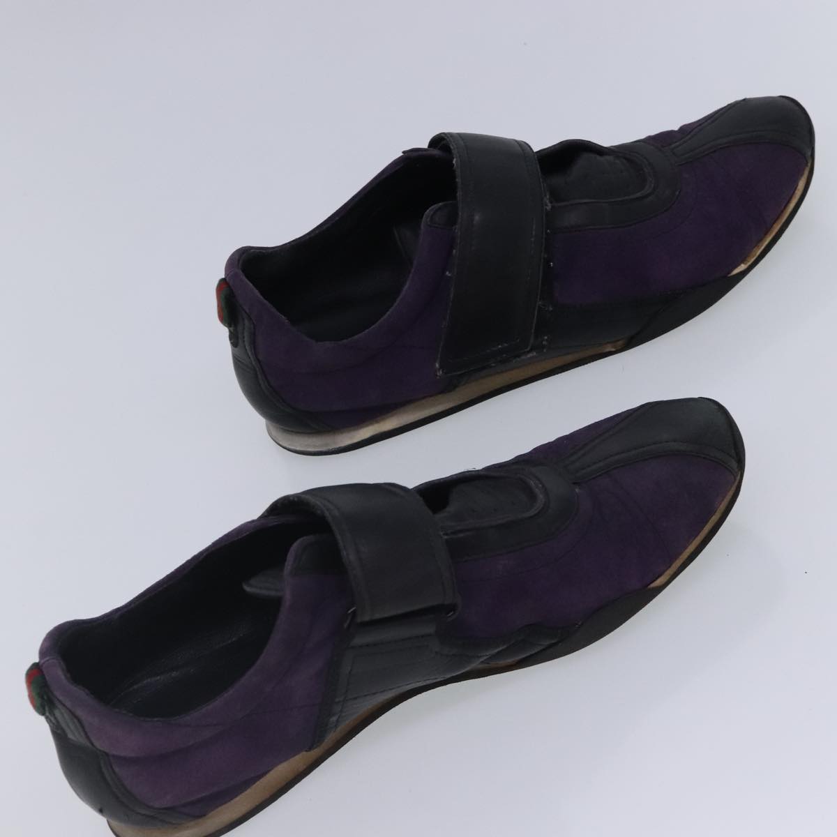 Christian Dior Gucci Shoes Suede Leather 3Set Purple Pink Auth ti2127