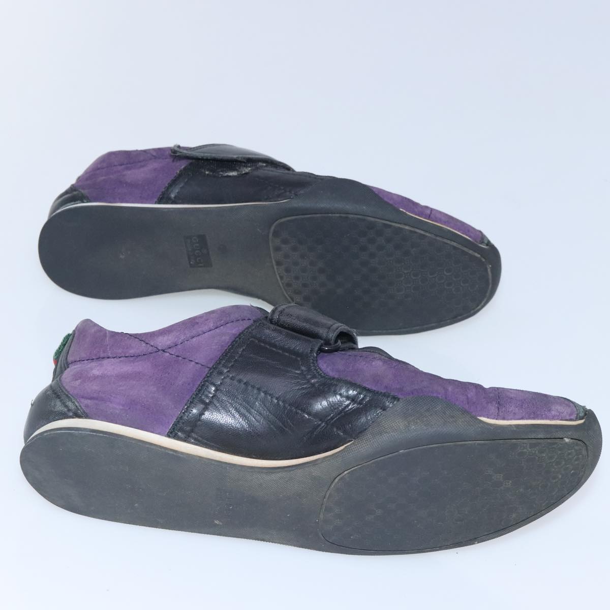 Christian Dior Gucci Shoes Suede Leather 3Set Purple Pink Auth ti2127