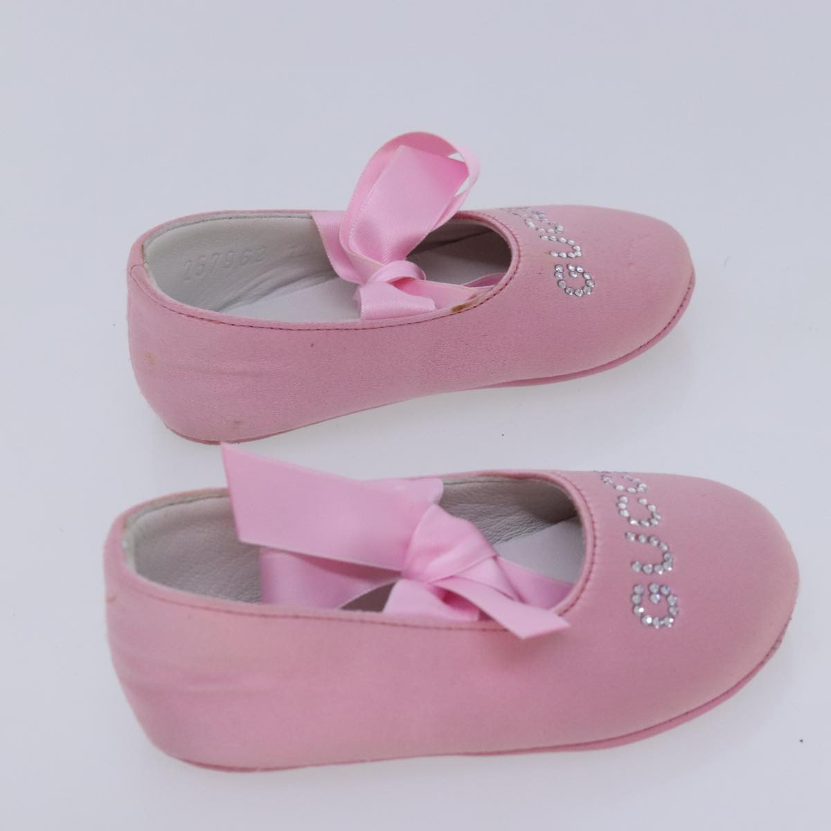 Christian Dior Gucci Shoes Suede Leather 3Set Purple Pink Auth ti2127