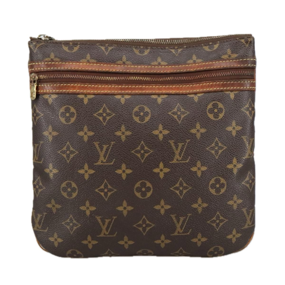 LOUIS VUITTON Monogram Pochette Bosphore Shoulder Bag M40044 LV Auth ti2441