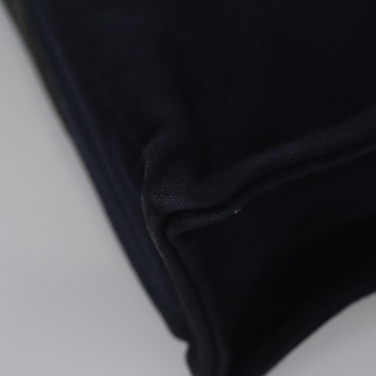 HERMES Fourre Tout MM Hand Bag Canvas Navy Auth ti2640