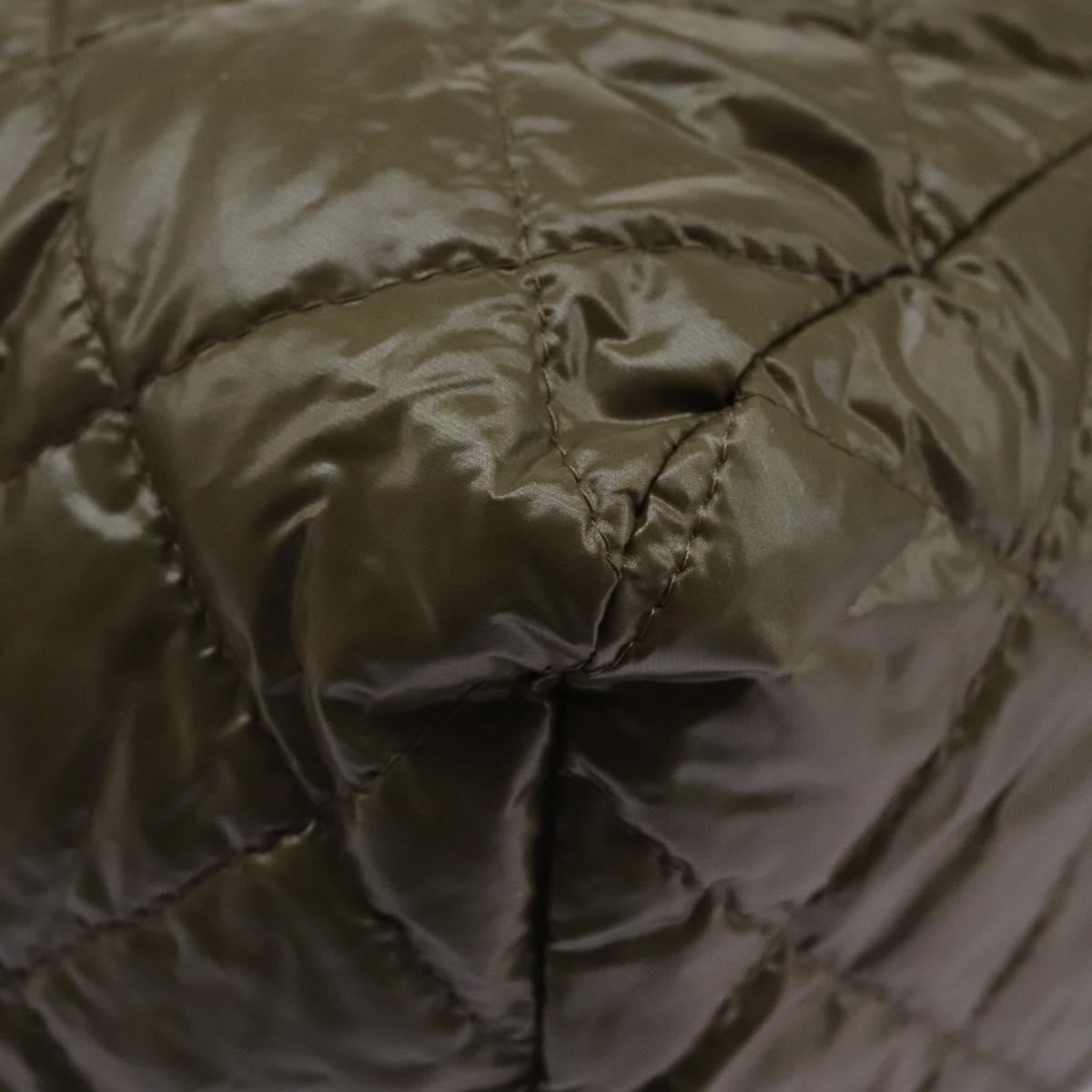 BURBERRY Shoulder Bag Nylon Khaki Auth ti2658