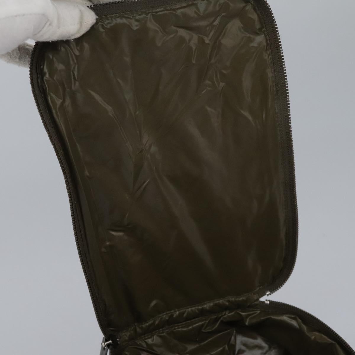 BURBERRY Shoulder Bag Nylon Khaki Auth ti2658