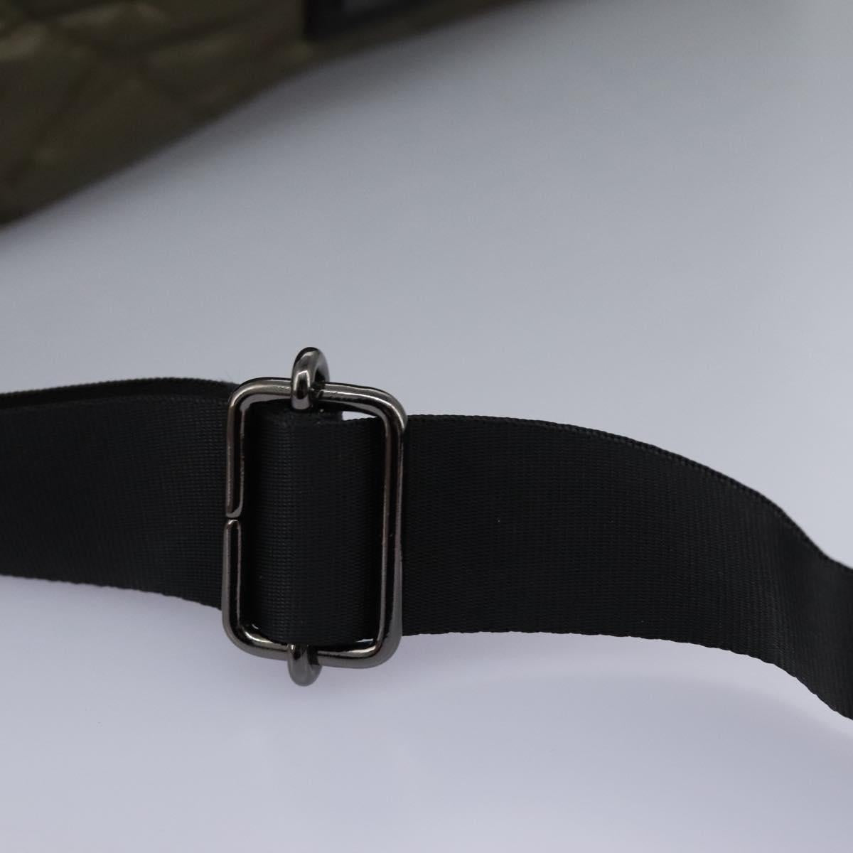 BURBERRY Shoulder Bag Nylon Khaki Auth ti2658