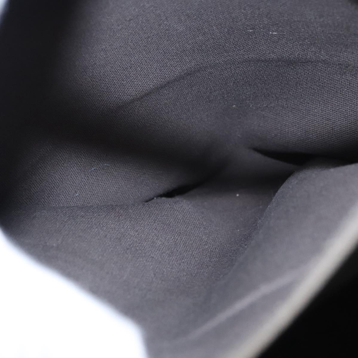 BURBERRY Tote Bag Canvas Black Auth ti2661