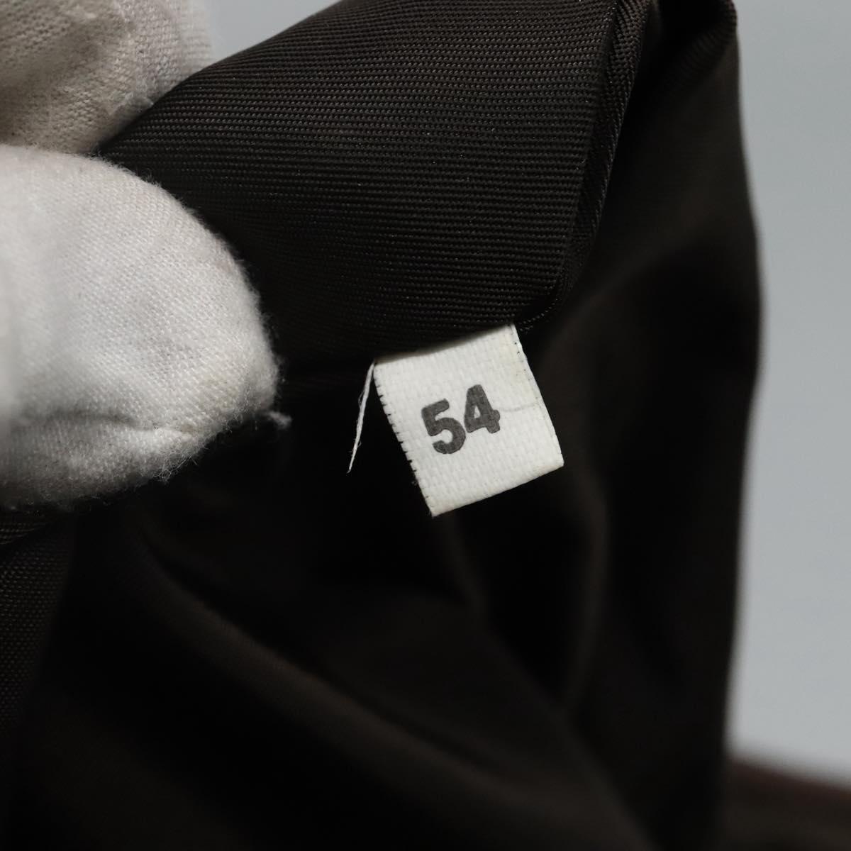 PRADA Hand Bag Nylon Brown Auth ti2669