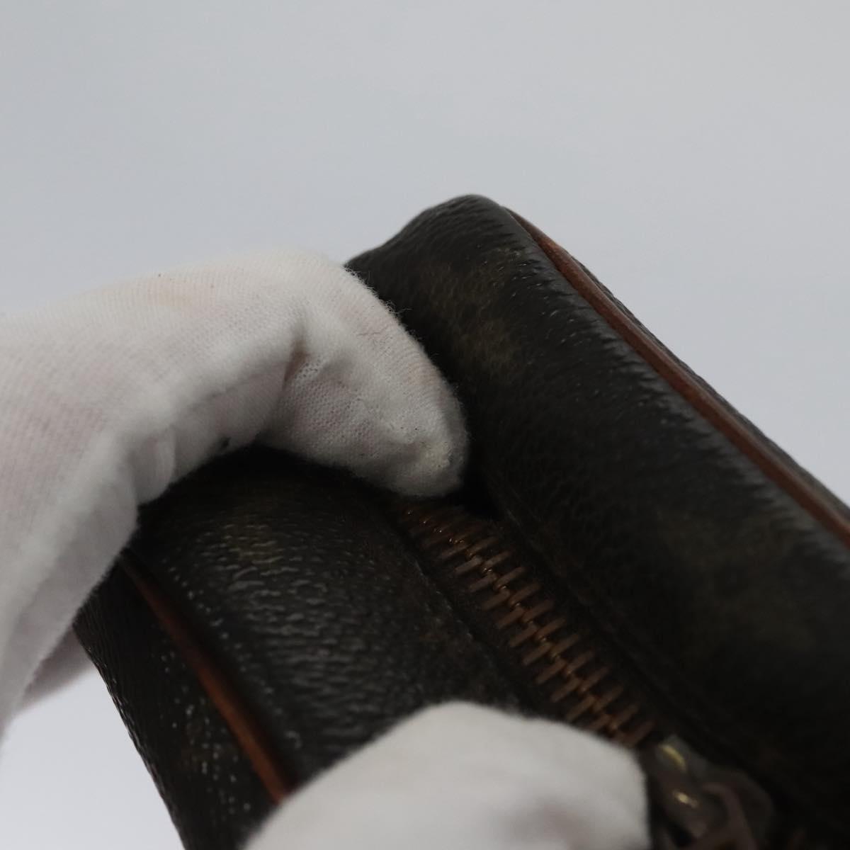 LOUIS VUITTON Monogram Compiegne 23 Clutch Bag M51847 LV Auth ti2689