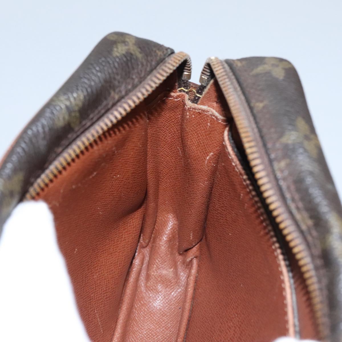 LOUIS VUITTON Monogram Compiegne 23 Clutch Bag M51847 LV Auth ti2689