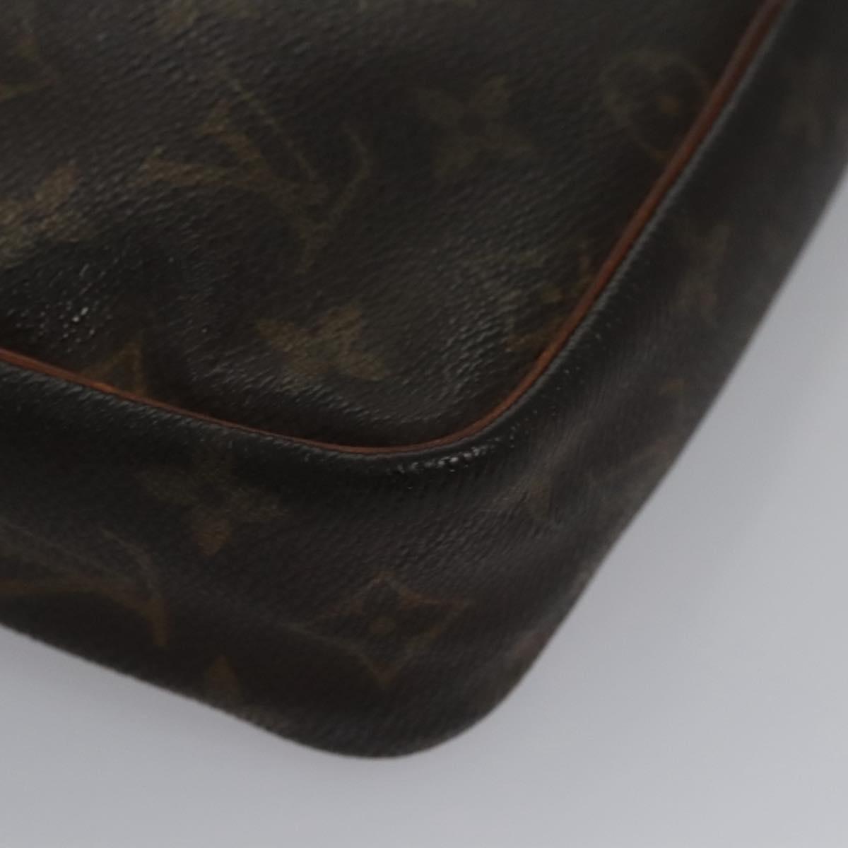 LOUIS VUITTON Monogram Compiegne 23 Clutch Bag M51847 LV Auth ti2689