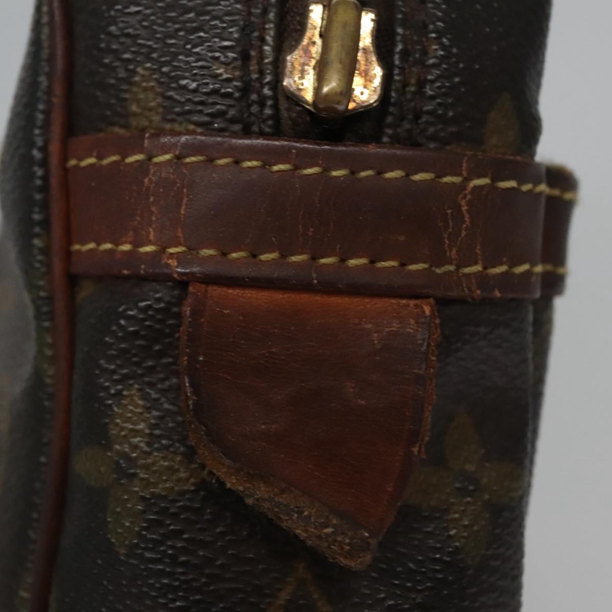 LOUIS VUITTON Monogram Compiegne 28 Clutch Bag M51845 LV Auth ti2690