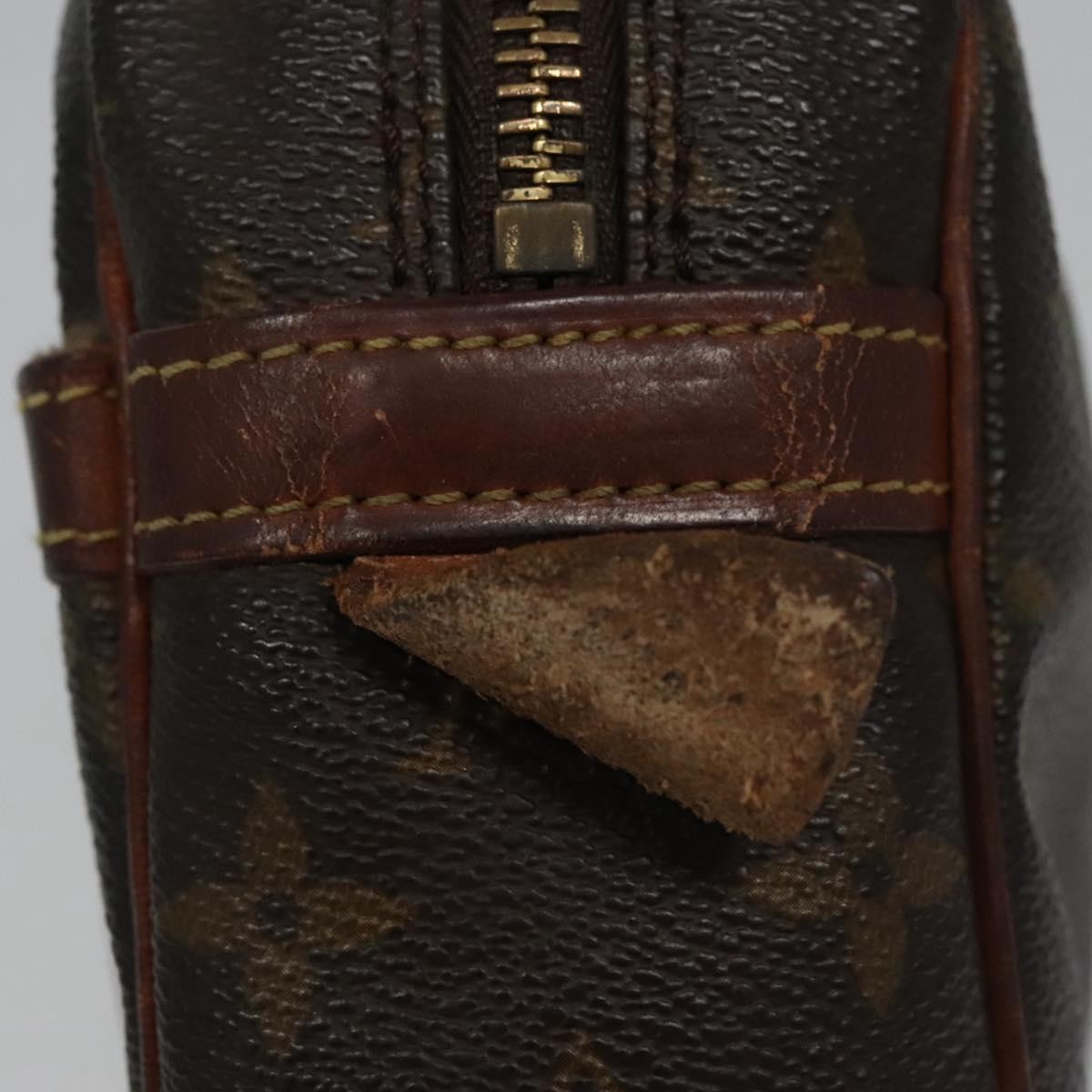 LOUIS VUITTON Monogram Compiegne 28 Clutch Bag M51845 LV Auth ti2690