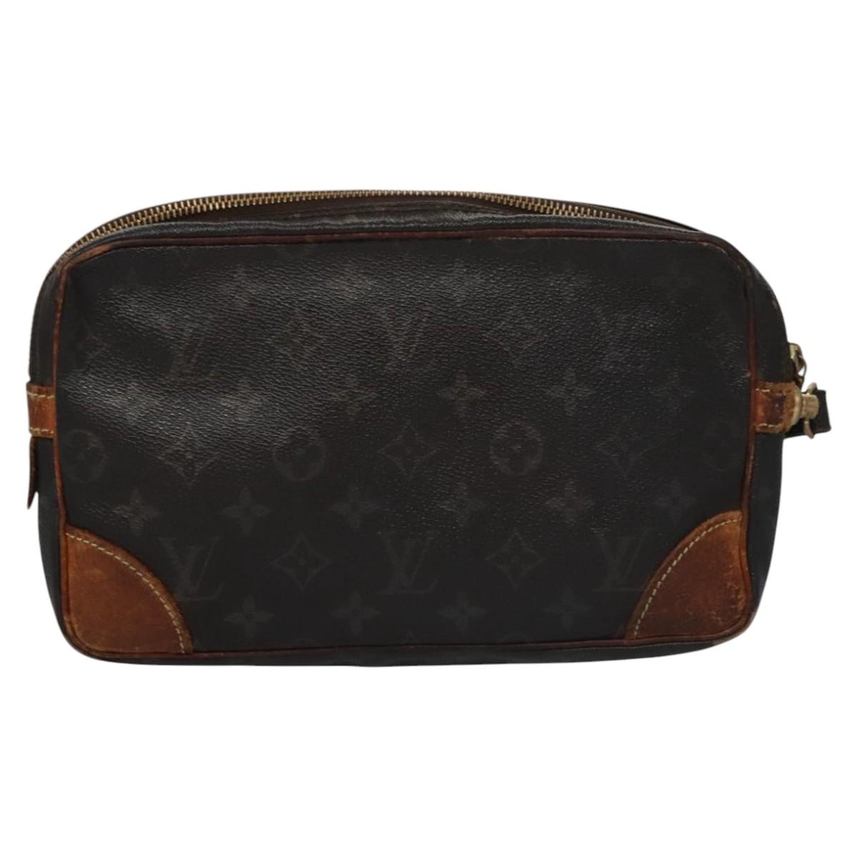 LOUIS VUITTON Monogram Marly Dragonne GM Clutch Bag M51825 LV Auth ti2704
