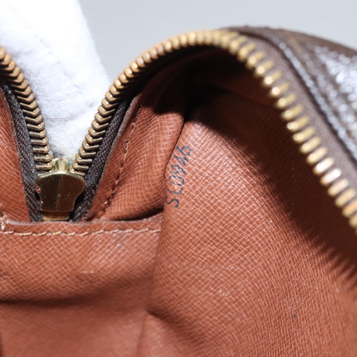 LOUIS VUITTON Monogram Compiegne 28 Clutch Bag M51845 LV Auth ti2707