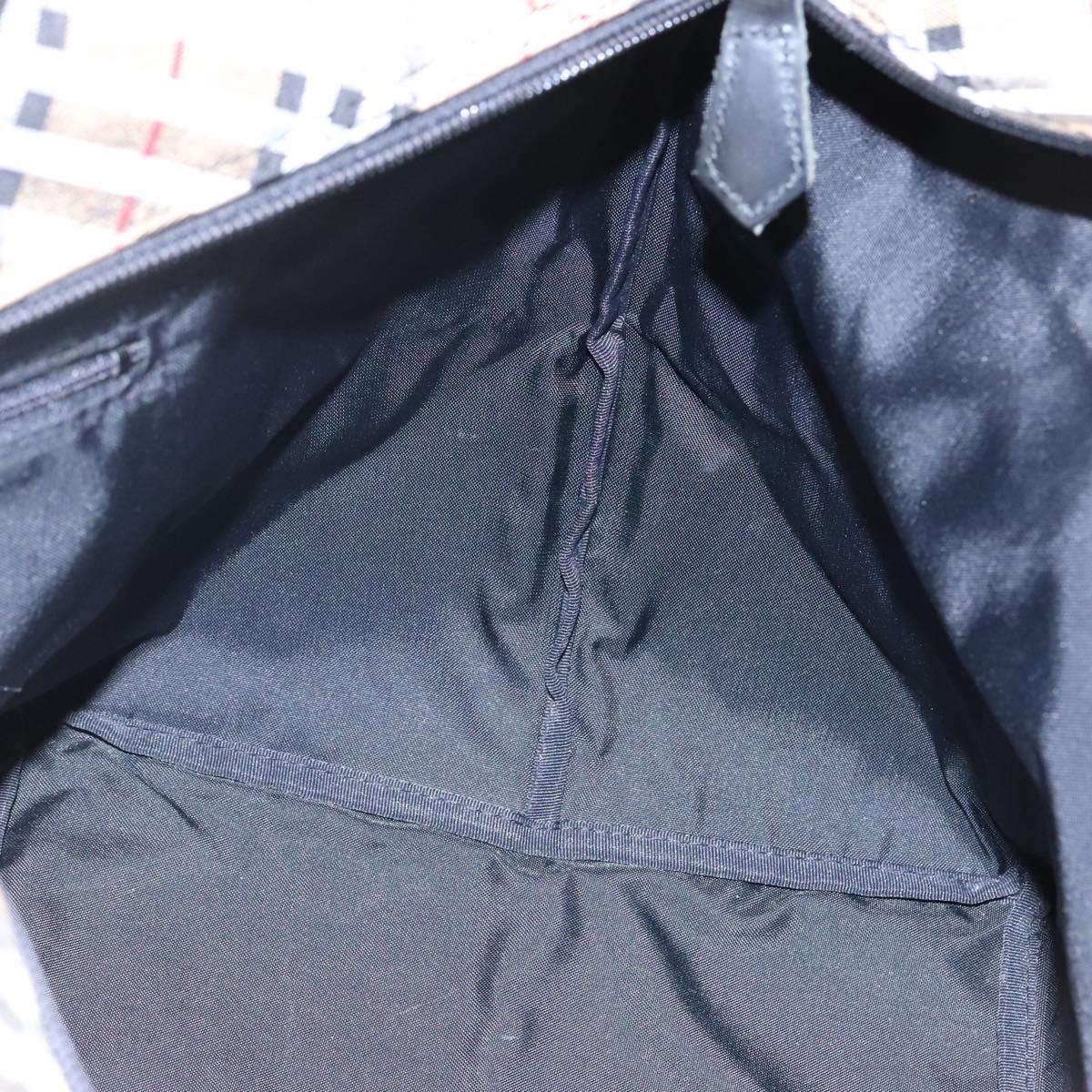 Burberrys Blue Label Tote Bag Nylon Navy Auth ti2781