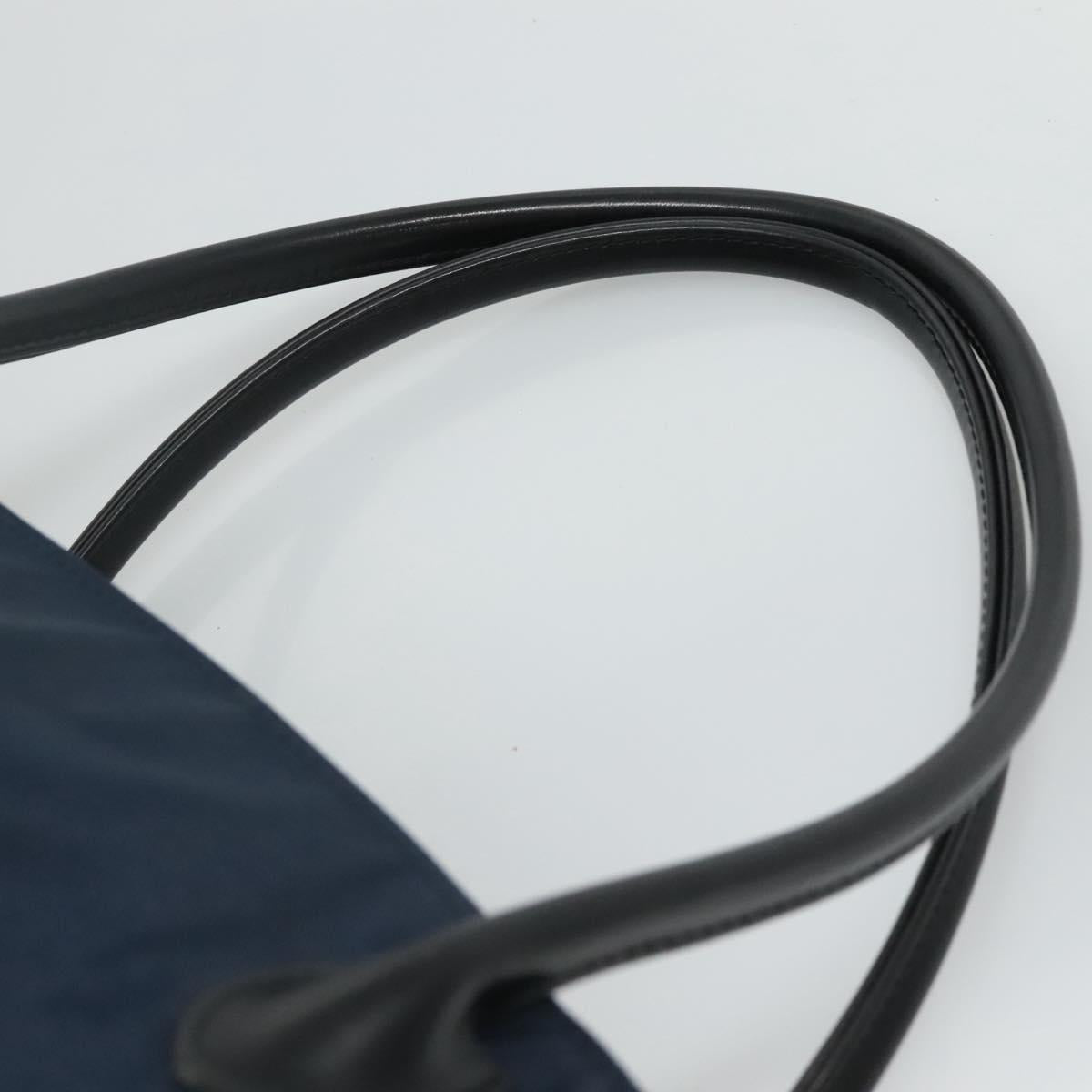 Burberrys Blue Label Tote Bag Nylon Navy Auth ti2781