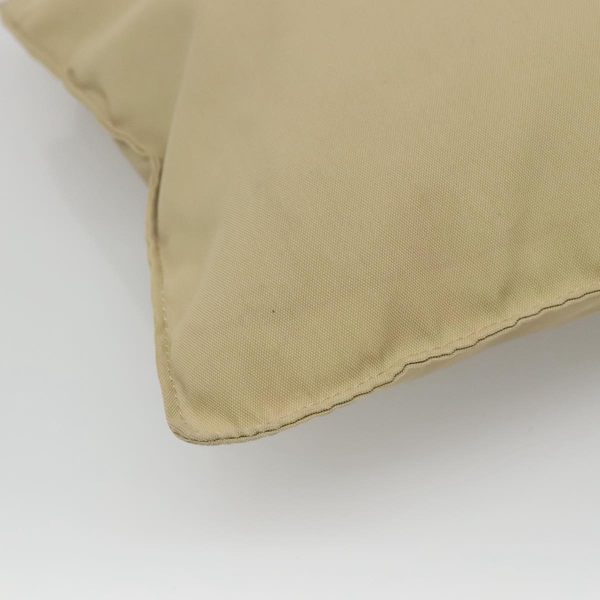 BURBERRY Blue Label Shoulder Bag Nylon Beige Auth ti2794