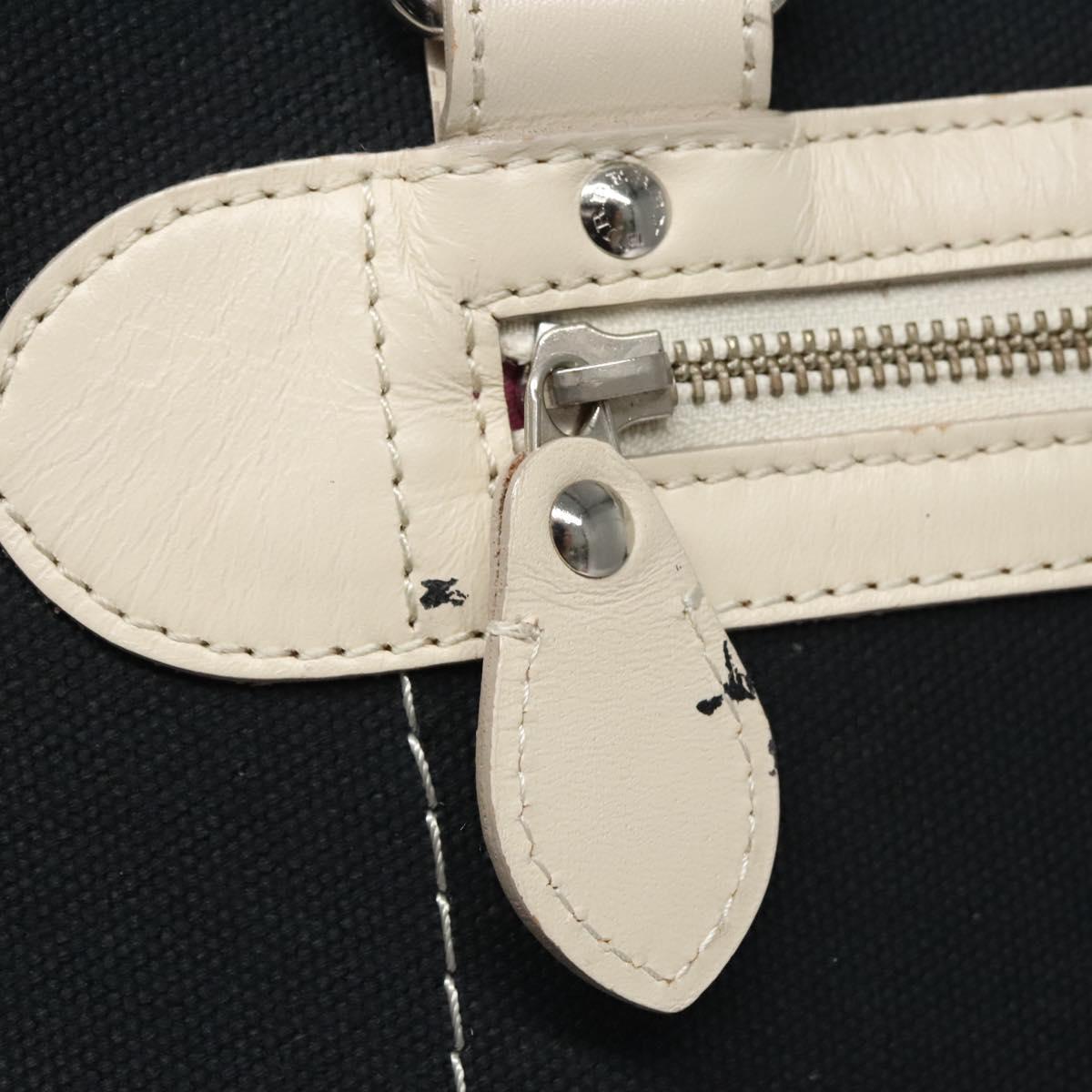 BURBERRY Tote Bag Canvas Navy Auth ti2798