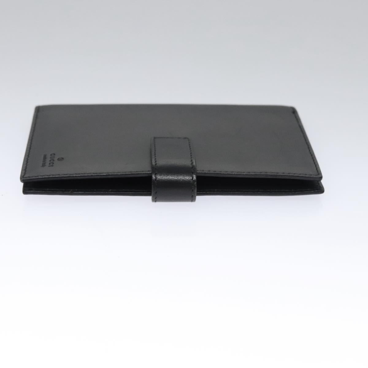 GUCCI GG Canvas Day Planner Cover 2Set Black Purple Auth ti2799