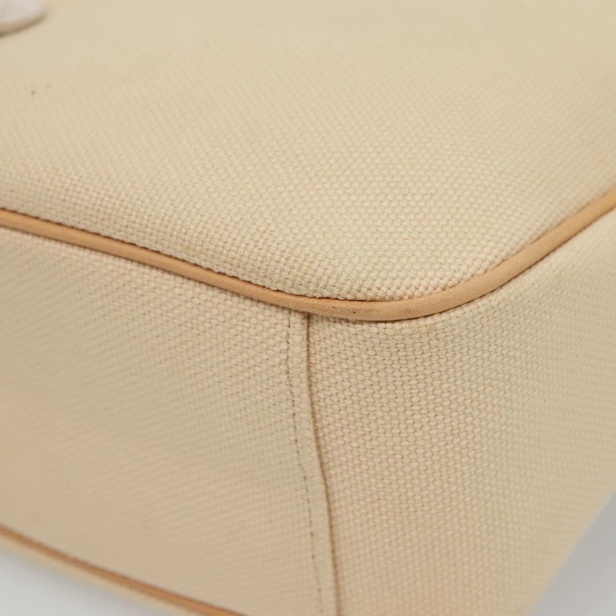 BURBERRY Blue Label Shoulder Bag Canvas Beige Auth ti2800