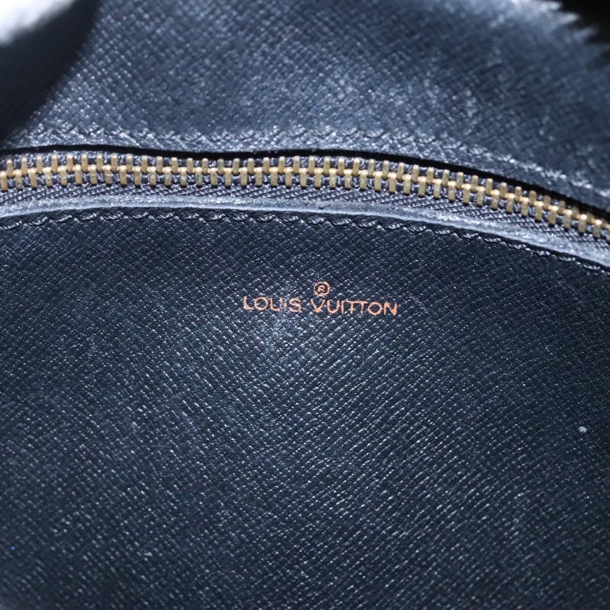 LOUIS VUITTON Epi June Feuille Shoulder Bag Blue M52155 LV Auth ti2813