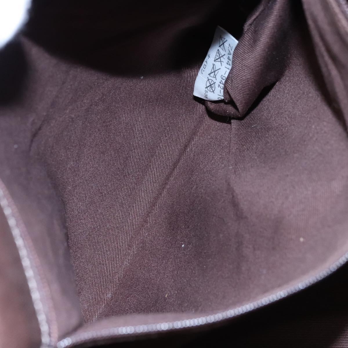 BURBERRY Blue Label Tote Bag Nylon Red Auth ti2825