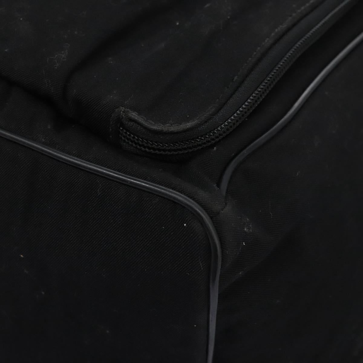 GUCCI Shoulder Bag Canvas Black Auth ti2843