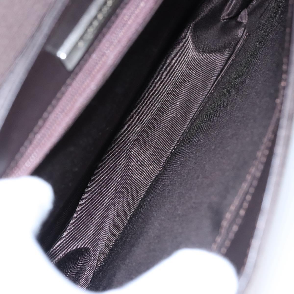 BURBERRY Shoulder Bag Nylon Brown Auth ti2852