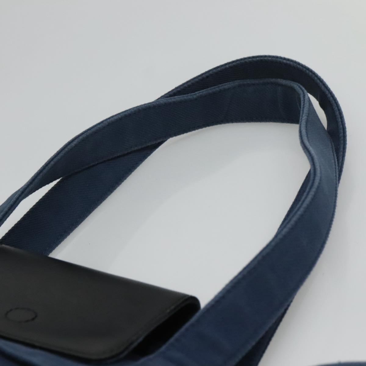 BURBERRY Blue Label Tote Bag Canvas Blue Auth ti2869