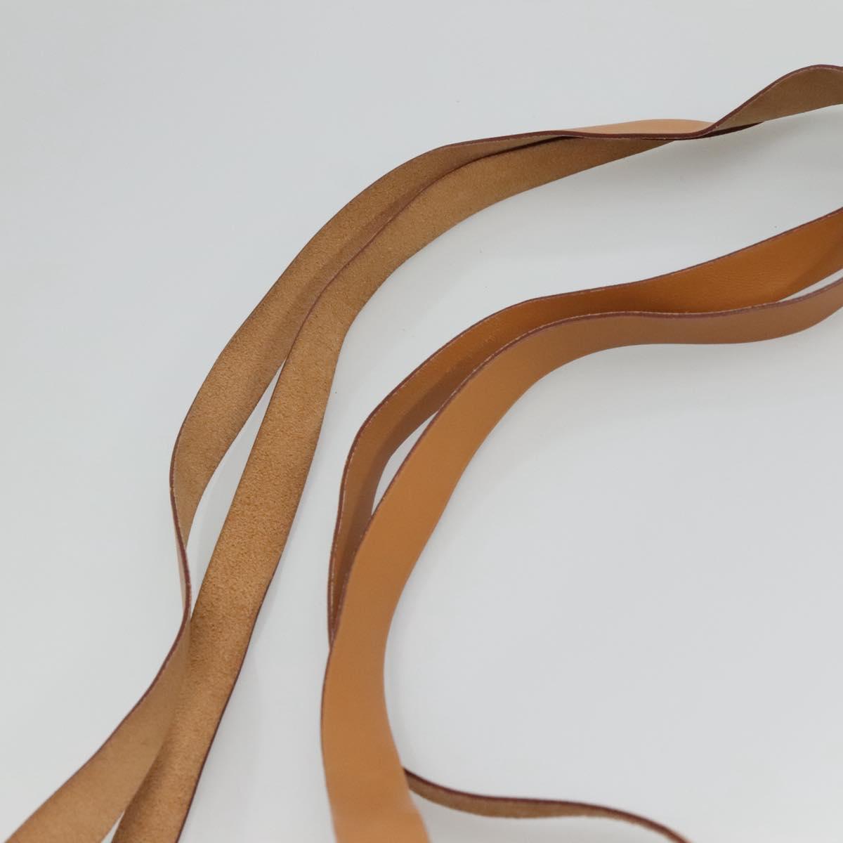 HERMES Shoulder Bag Canvas Red Auth ti2872