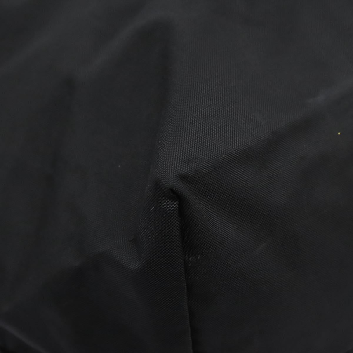 Christian Dior Tote Bag Nylon Black Auth ti2908