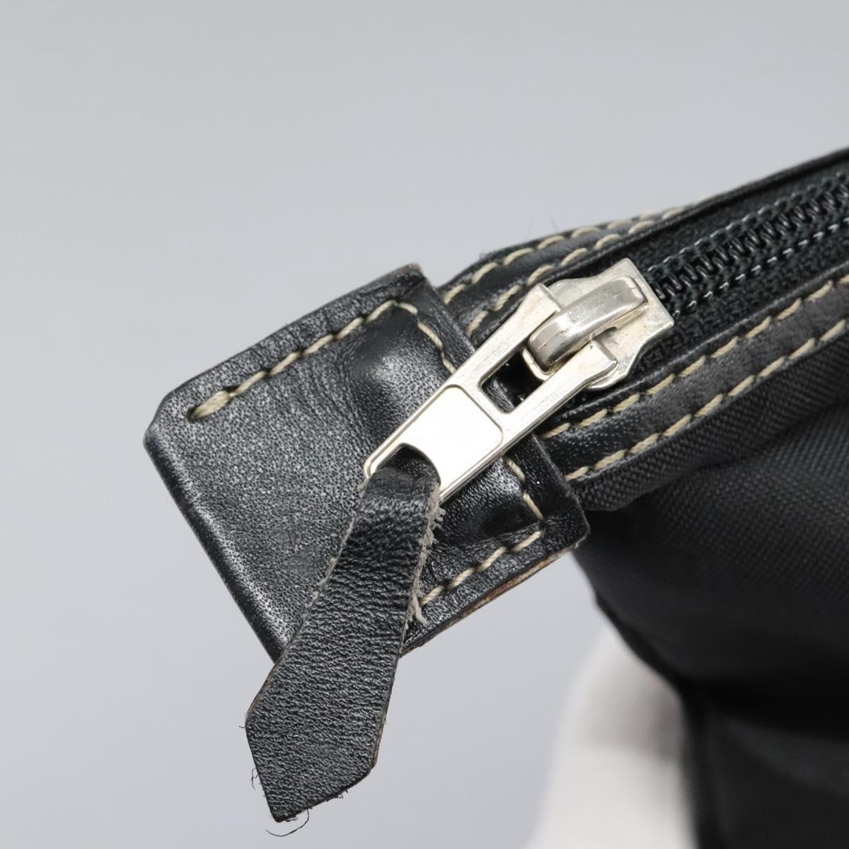 Christian Dior Tote Bag Nylon Black Auth ti2908