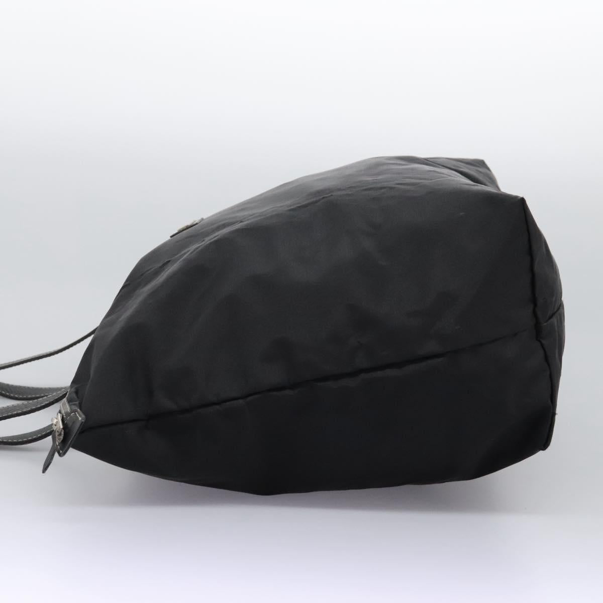 Christian Dior Tote Bag Nylon Black Auth ti2908