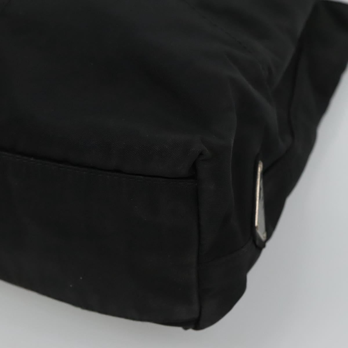 PRADA Tote Bag Nylon Black Auth ti2918