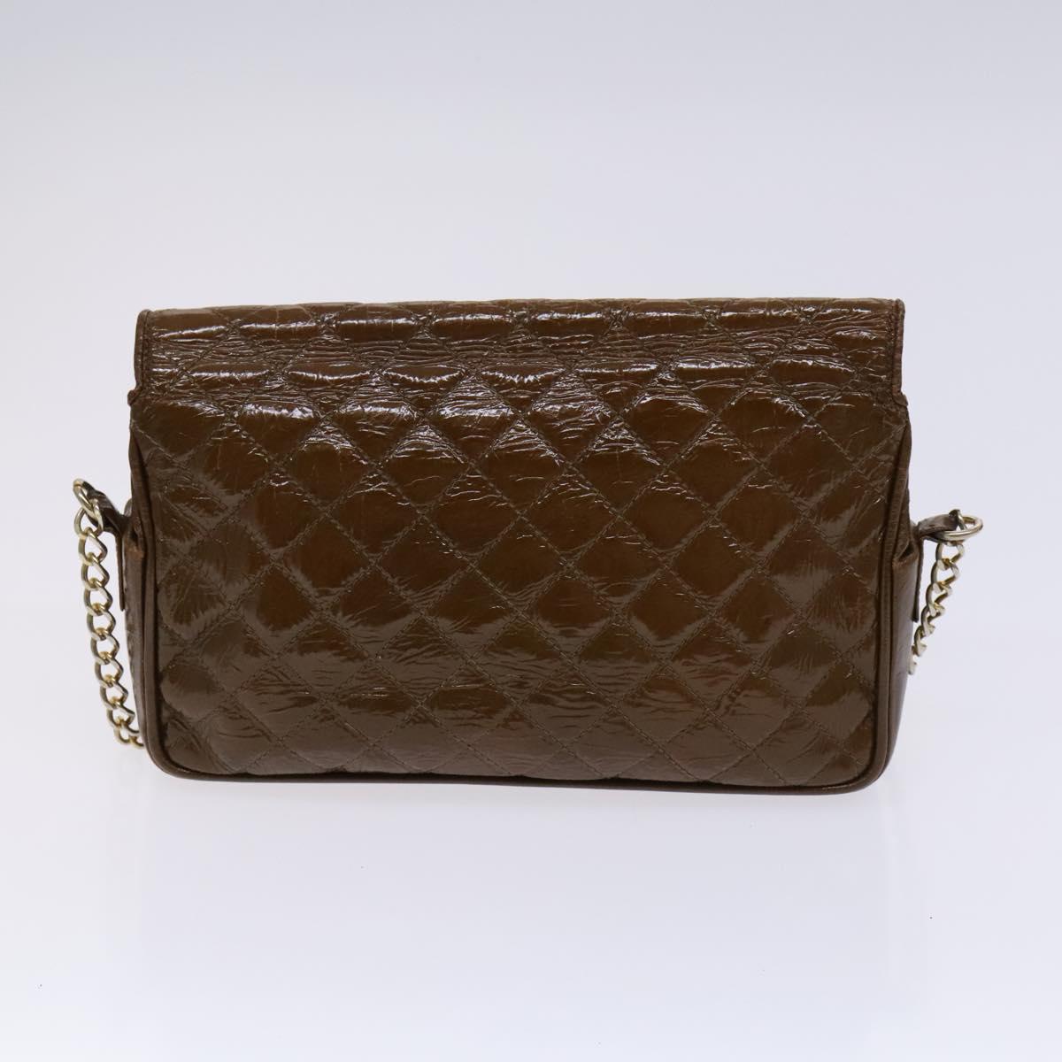 BALLY Hand Bag Leather 4Set Black Yellow Auth ti2926