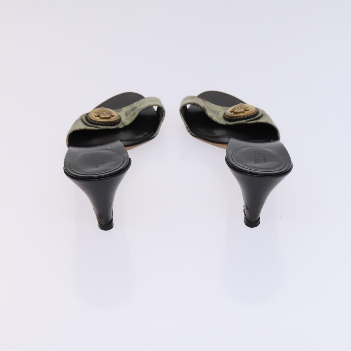 Salvatore Ferragamo Fendi Gucci Shoes Suede Leather 4Set Beige Black Auth ti2930