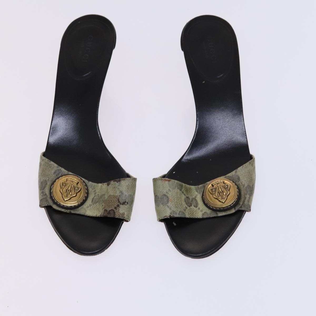 Salvatore Ferragamo Fendi Gucci Shoes Suede Leather 4Set Beige Black Auth ti2930