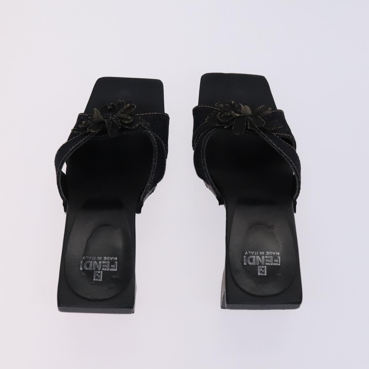 Salvatore Ferragamo Fendi Gucci Shoes Suede Leather 4Set Beige Black Auth ti2930